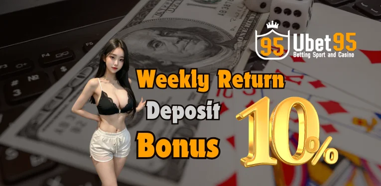 Weekly Return 10% Deposit Bonus – Boost Your Game with Extra Cash!