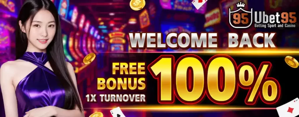 Welcome Back 100% Bonus - Double Your Deposit with UBET95!