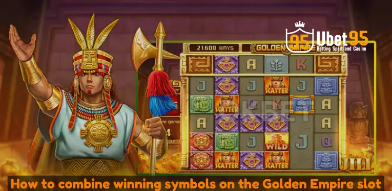 How to combine winning symbols on the Golden Empire slot